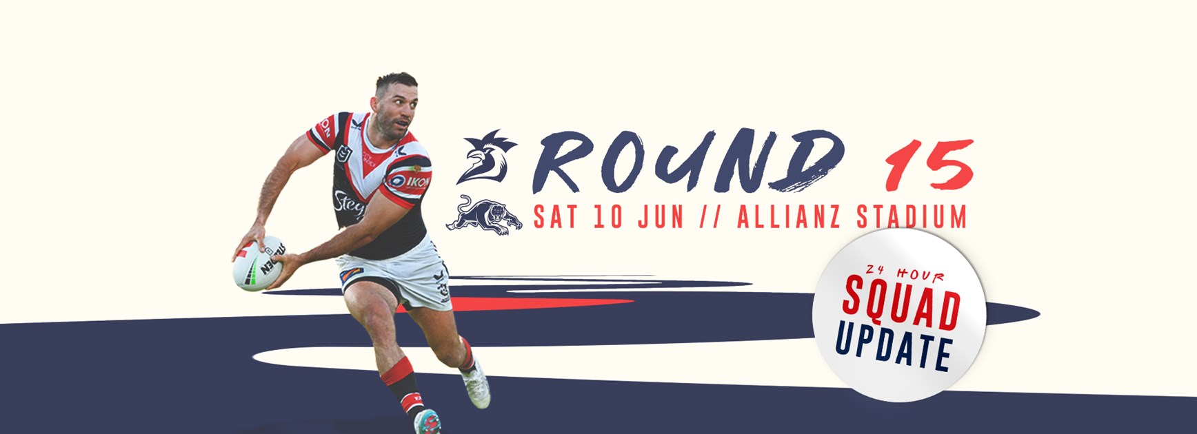 Squad Update: Round 15 vs Panthers