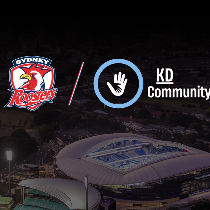 Sydney Roosters Partner with KD Community