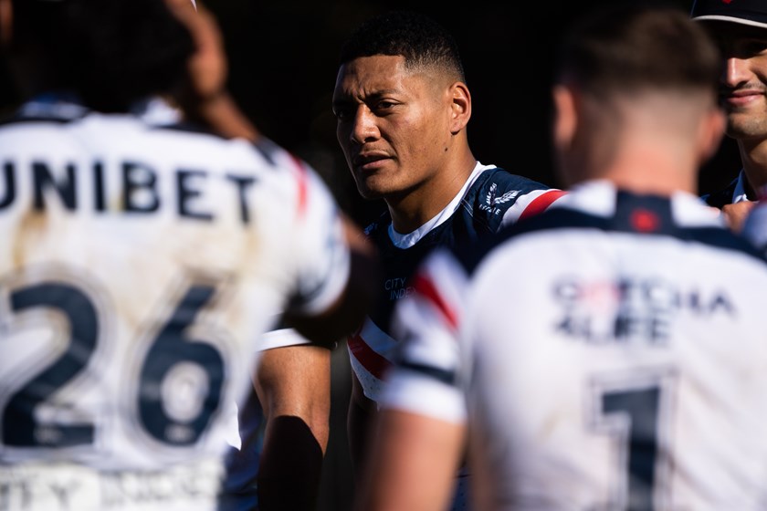 Naufahu Whyte has been putting in the work at training and during the Roosters' NSW Cup matches to catch the eye of Trent Robinson. 