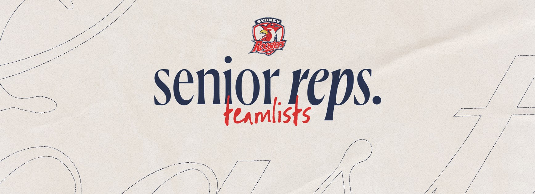 Senior Representative Teamlists