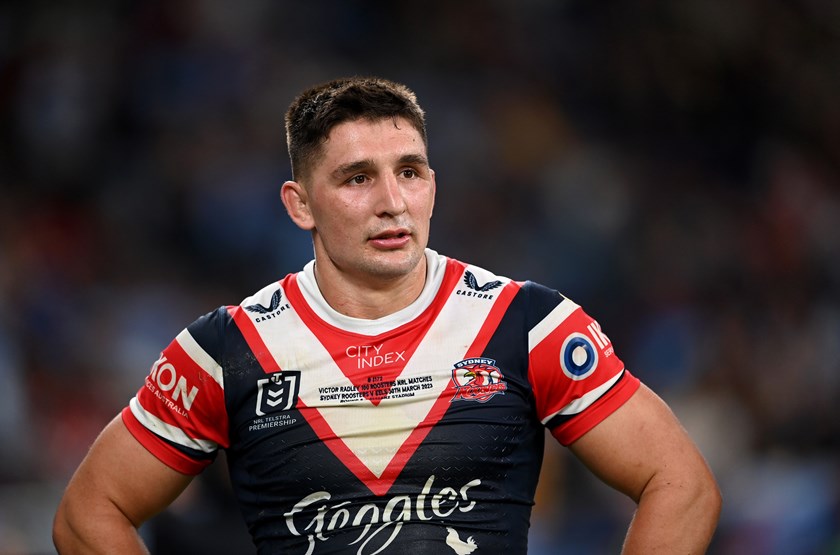 Radley was a shining light in the Roosters 28-20 win over the Parramatta Eels on Thursday night. 