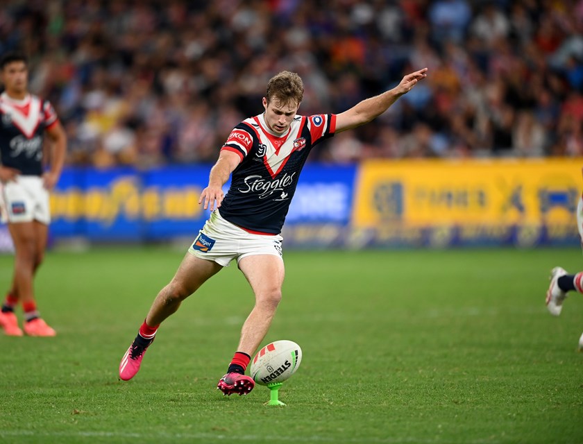 Sam Walker showed play-making maturity beyond his years while guiding the Roosters to a win over the Eels.
