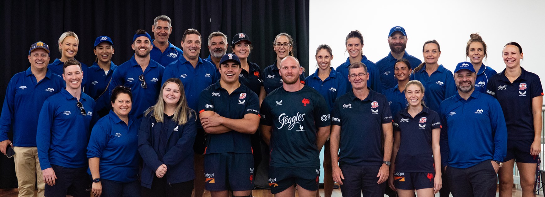 Roosters Give Back to Bronte Community