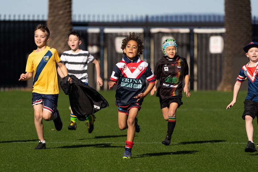 At the Central Coast Roosters - Erina Junior Rugby League