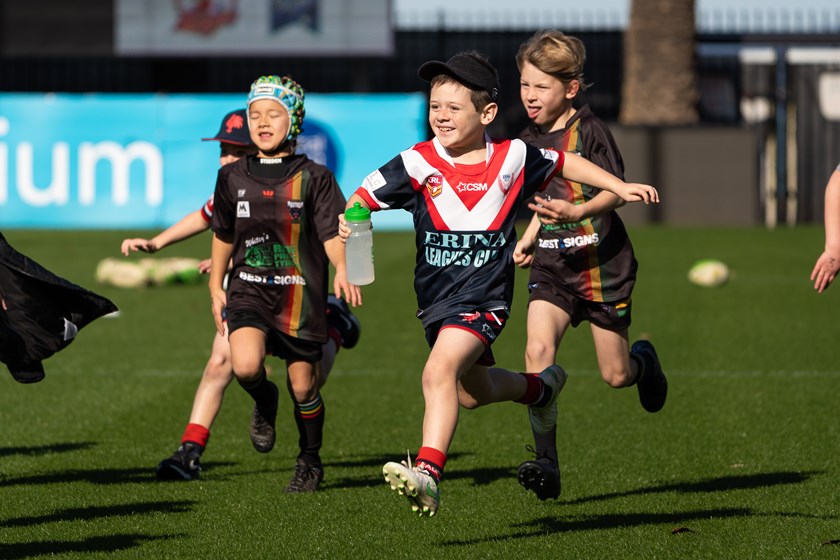 At the Central Coast Roosters - Erina Junior Rugby League