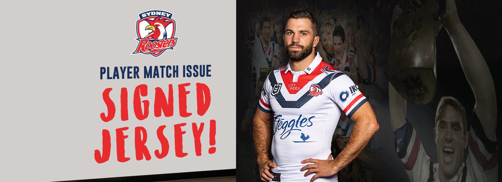 Roosters hot sale heritage jersey