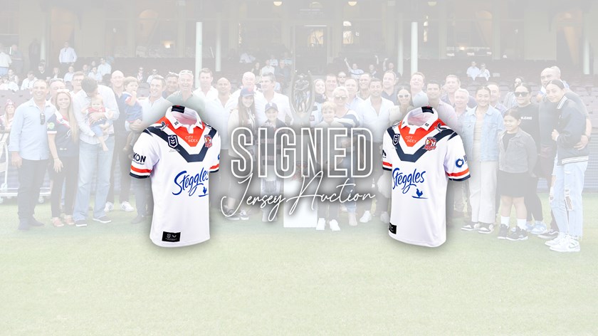 Sharks Anzac Jersey Auction – Supporting 'Stapo'