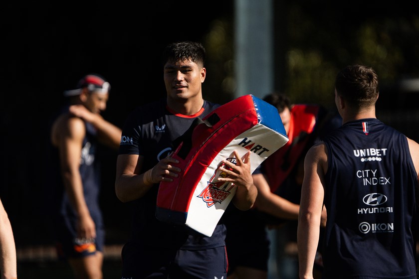 Sizeable Inclusion: De La Salle Va'a is in line to make his NRL debut throughout the Origin period for the Roosters, especially with a number of middle forwards unavailable. 