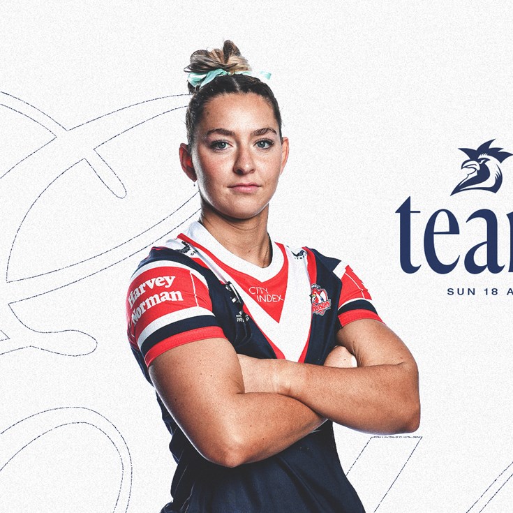 24 Hour Update : NRLW Teamlist - Round 4 vs Dragons