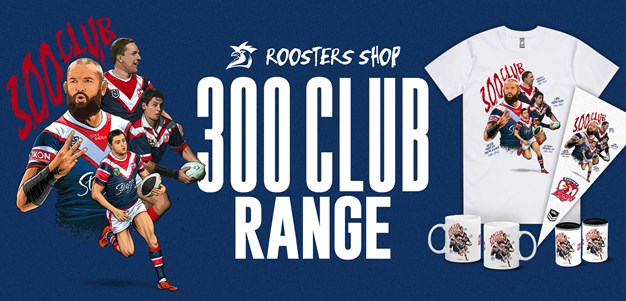 Celebrate the Most Capped Roosters with the 300 Club Range!