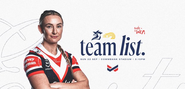 24 Hour Update | NRLW Round 9 Line Up Vs Eels