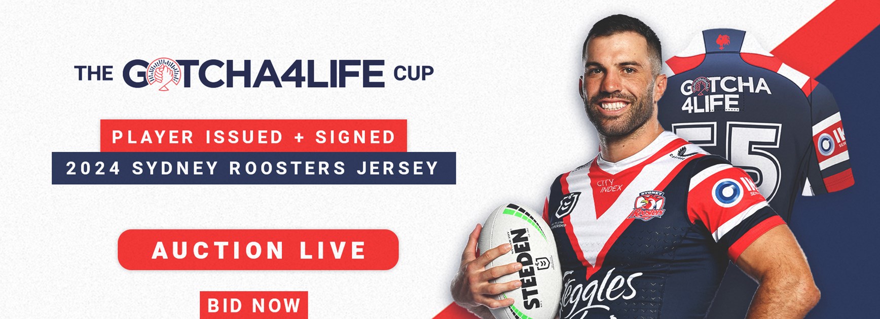 Player Jersey Auction: Support the Gotcha4Life Foundation!