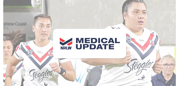 NRLW Medical Update: Amber Hall