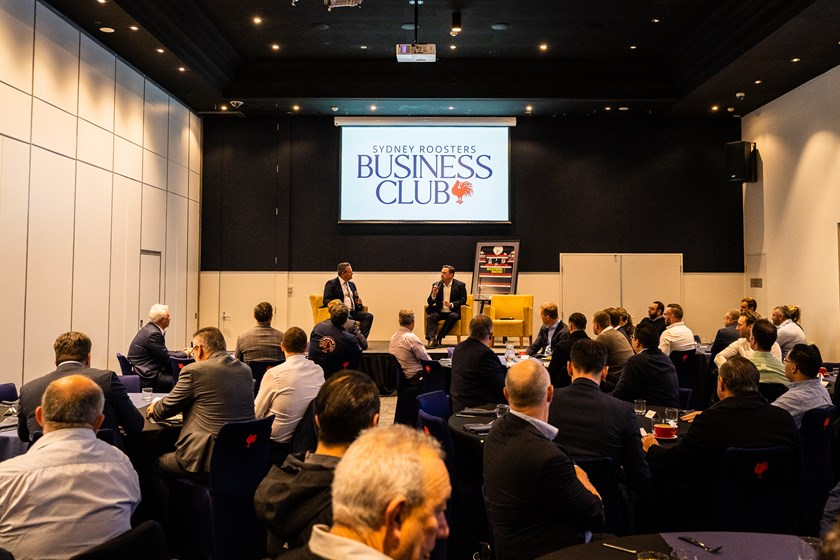 Brad Fittler and Gus Worland Headline Roosters Business Club Breakfast