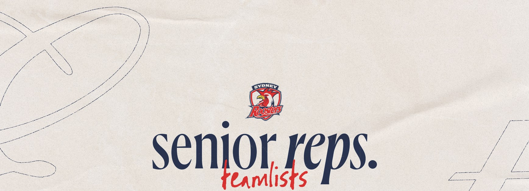 Senior Representative Teamlists