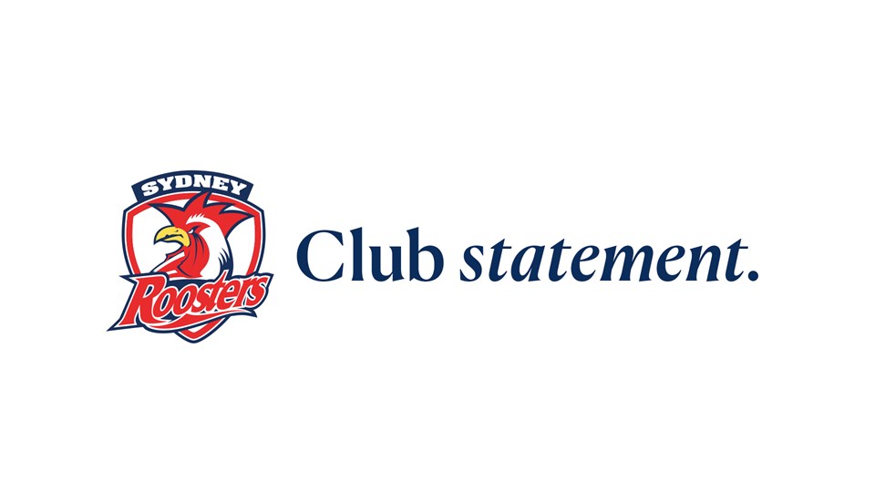 Sydney Roosters Statement Regarding Terrell May