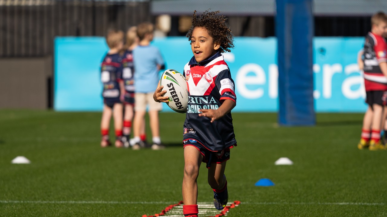 At the Central Coast Roosters - Erina Junior Rugby League