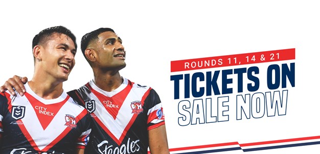 Tickets for Round 11, 14 and 21 On Sale Now!