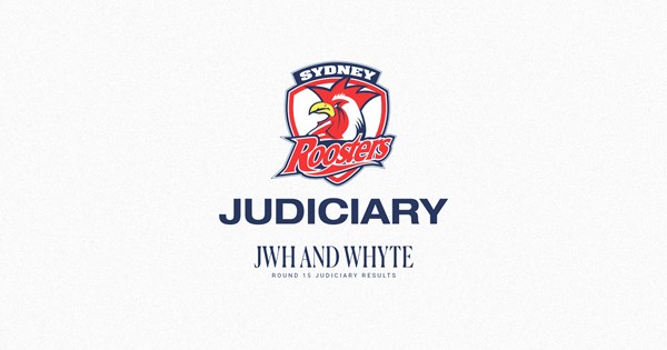 NRL Round 15 Judiciary Update: JWH and Whyte Charged