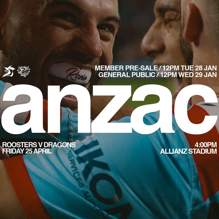 Anzac Day 2025 Members Tickets on Sale!