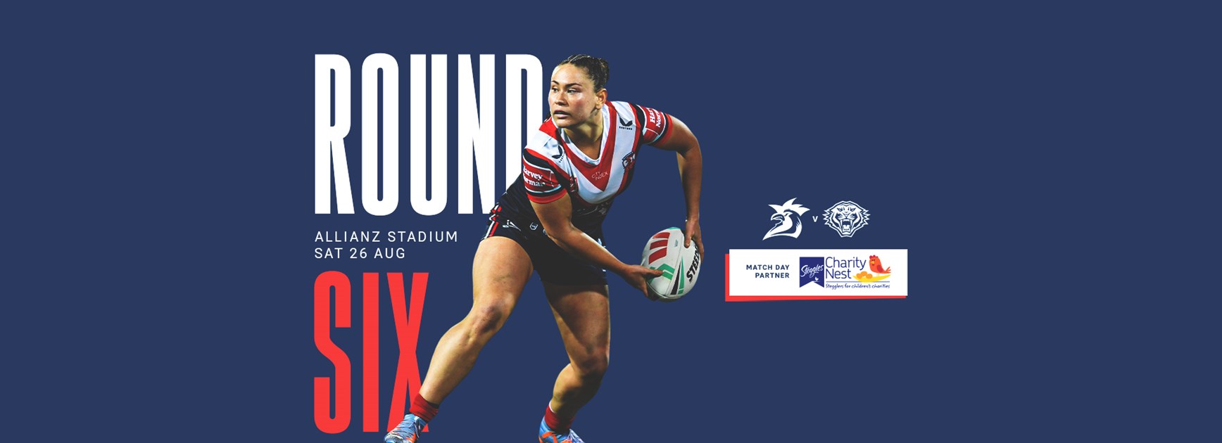 NRLW Line Up for Round 6 vs Tigers
