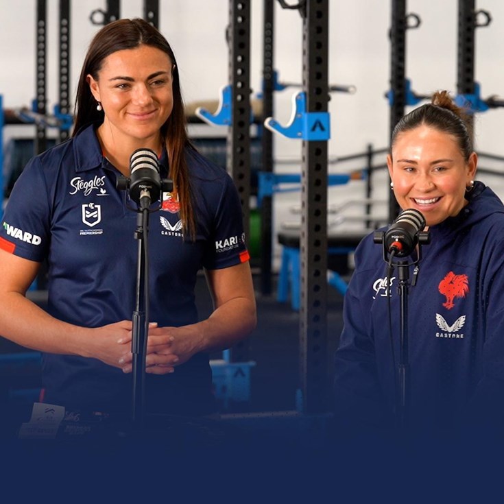 Watch: Millie Boyle & Keeley Davis Join Roosters Radio