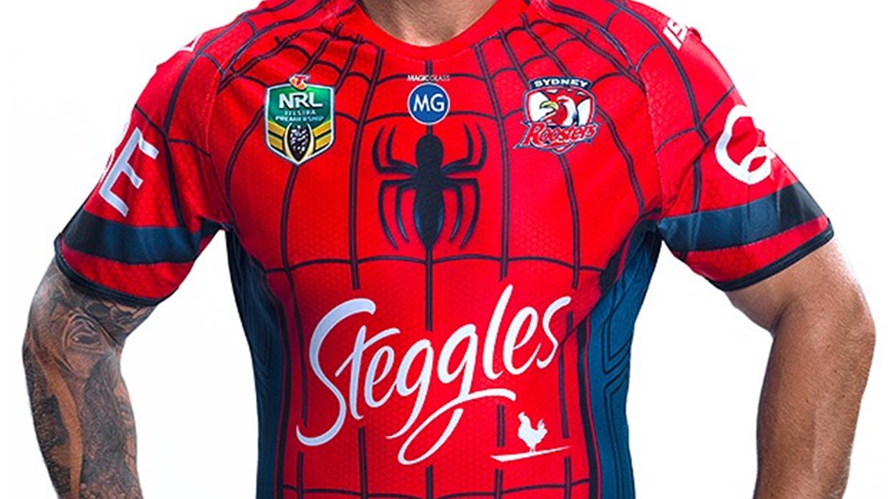 Pre-Order Your Spider-Man Jersey now | Roosters