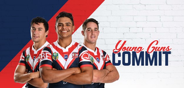 Roosters Re-Sign Up-And-Coming Trio