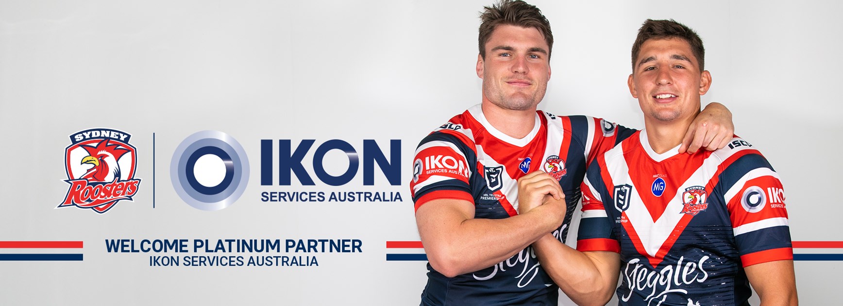 Roosters proud to partner with IKON Services Australia