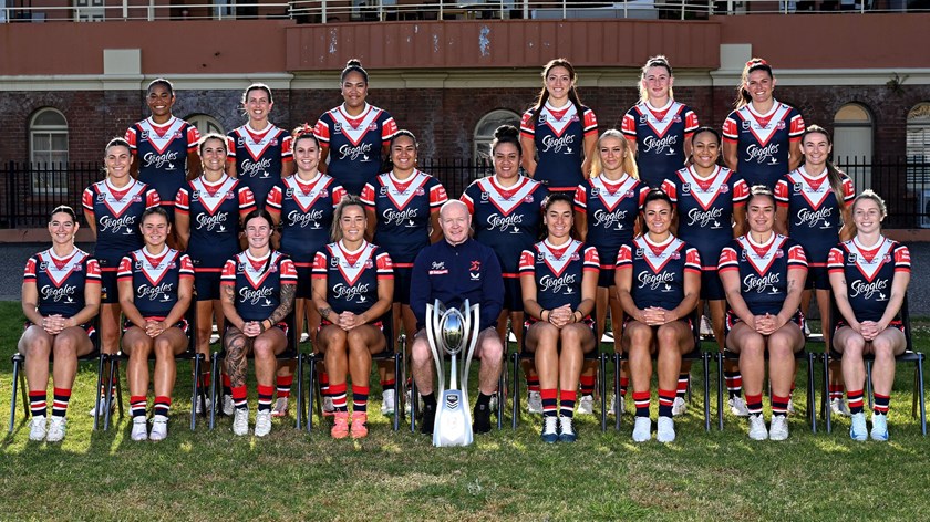 Sydney Roosters 2024 NRLW Premiers Team Photo